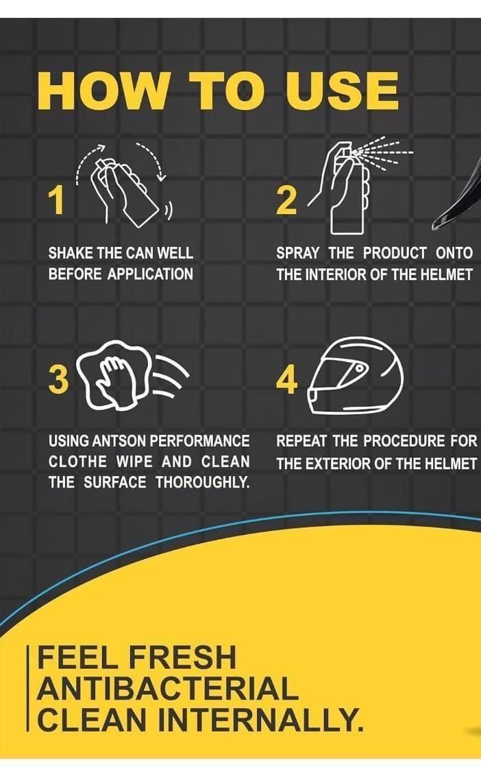Helmet Disinfecting 200 ml