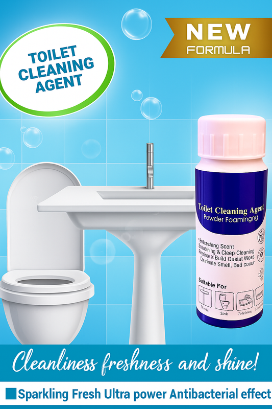 Powder Foaming Toilet Cleaner 100 gm (Pack of 2)